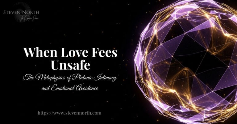 Abstract digital art representing emotional boundaries and relational trauma, with glowing interconnected lines forming a sphere, symbolizing healing and connection.